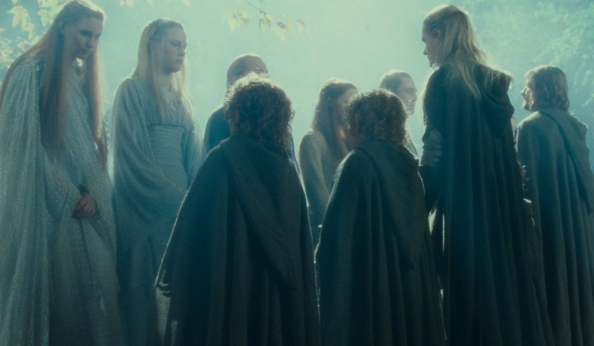 adios a lorien la comunidad del anillo