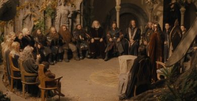 el concilio de elrond la comunidad del anillo