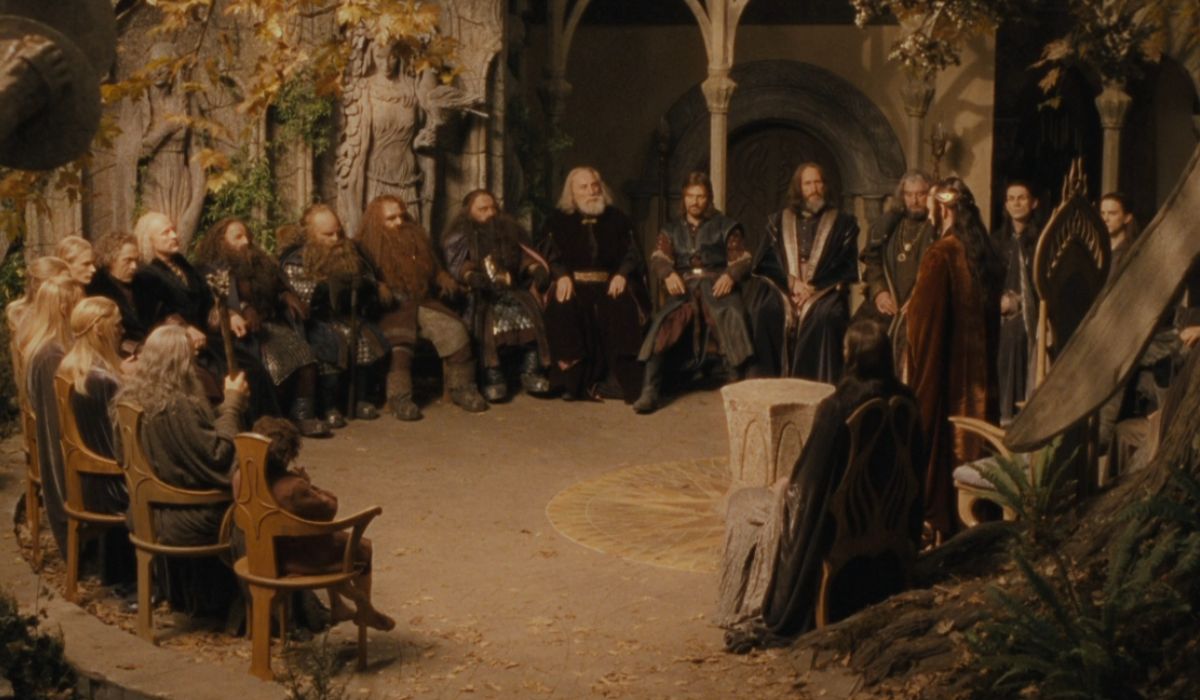 el concilio de elrond la comunidad del anillo