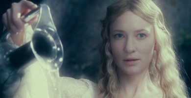 el espejo de galadriel la comunidad del anillo